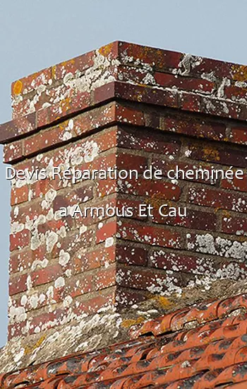 Devis Réparation de cheminée a Armous Et Cau