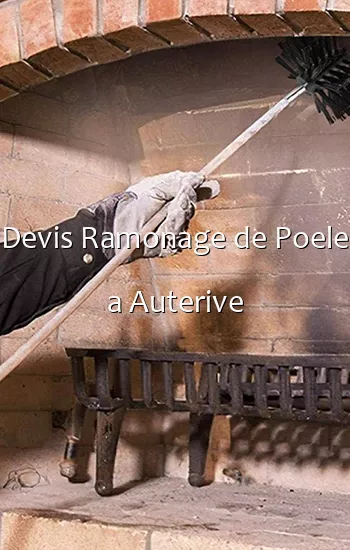 Devis Ramonage de Poele a Auterive