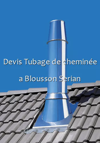 Devis Tubage de cheminée a Blousson Serian