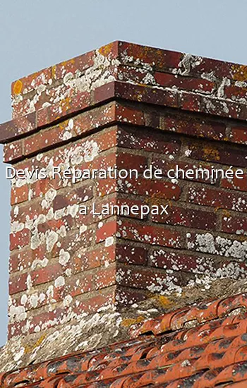 Devis Réparation de cheminée a Lannepax