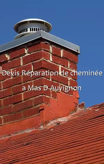 Devis Réparation de cheminée a Mas D Auvignon