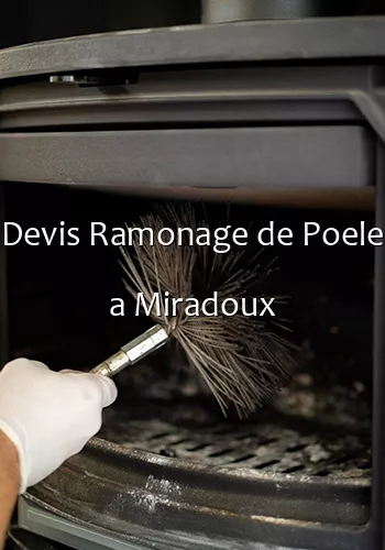 Devis Ramonage de Poele a Miradoux
