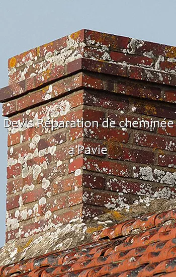 Devis Réparation de cheminée a Pavie