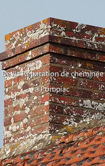 Devis Réparation de cheminée a Pompiac