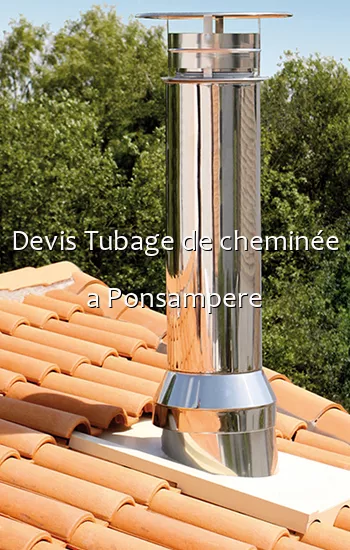 Devis Tubage de cheminée a Ponsampere