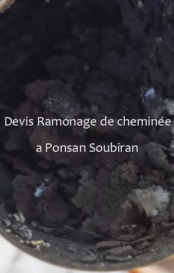 Devis Ramonage de cheminée a Ponsan Soubiran