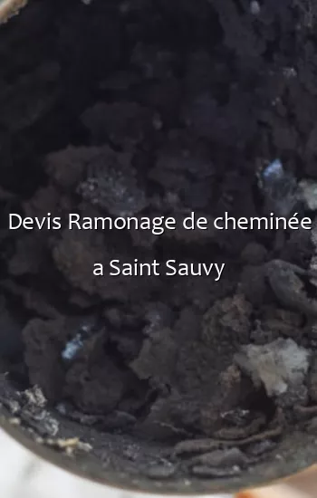 Devis Ramonage de cheminée a Saint Sauvy